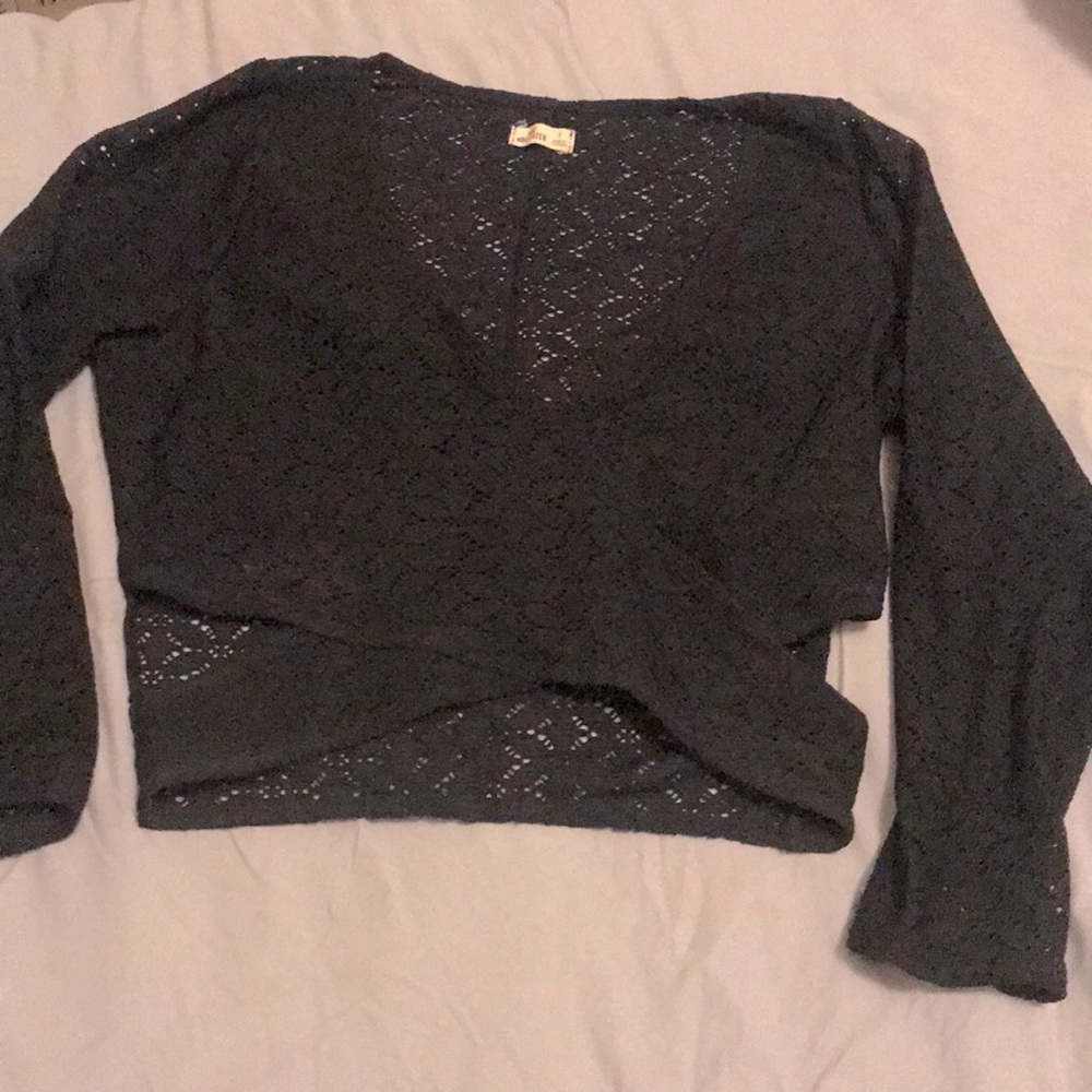 3/4 sleeve crop